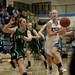 Skyline junior Anita Vandermeulen struggles to control the ball against Father Gabriel Richard on Friday. Daniel Brenner I AnnArbor.com